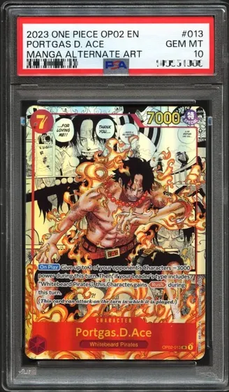 PORTGAS D. ACE MANGA ALTERNATE ART