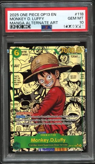 MONKEY D. LUFFY MANGA ALTERNATE ART