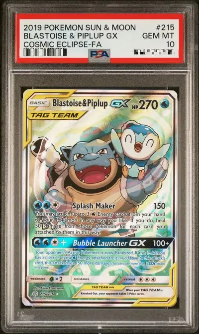 BLASTOISE & PIPLUP GX